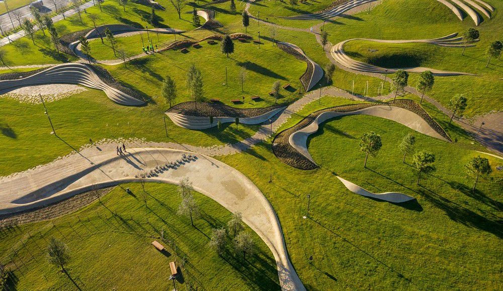 Enota Architects Central Park in Koper Slovenia
